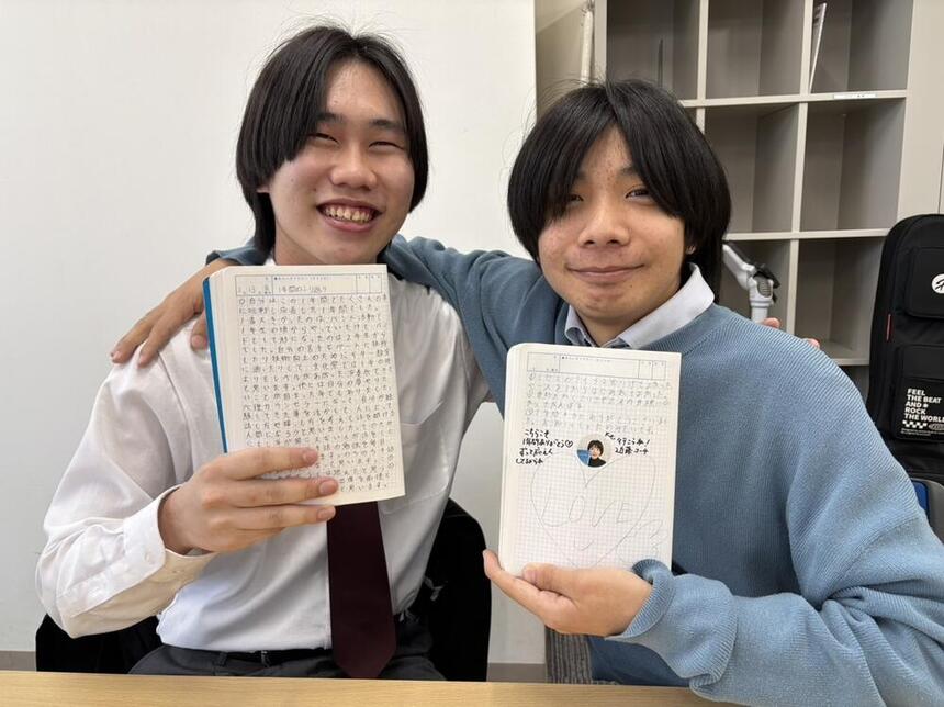 生徒の写真です。