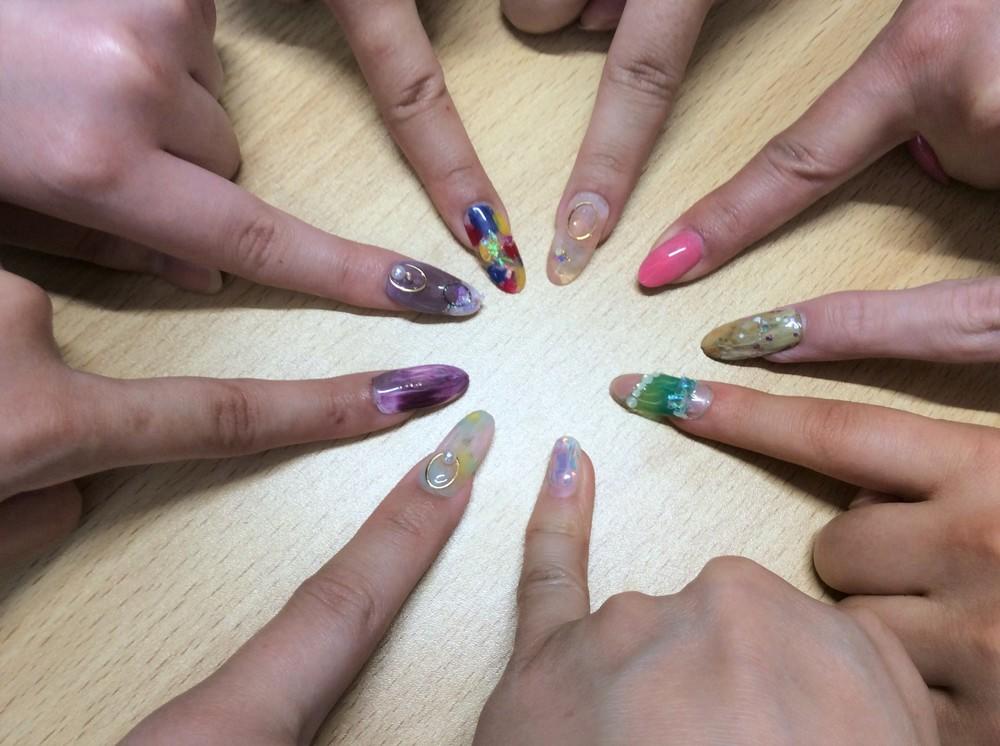 みらいの架け橋レッスン®】福岡南美容専門学校からネイルのプロが来て