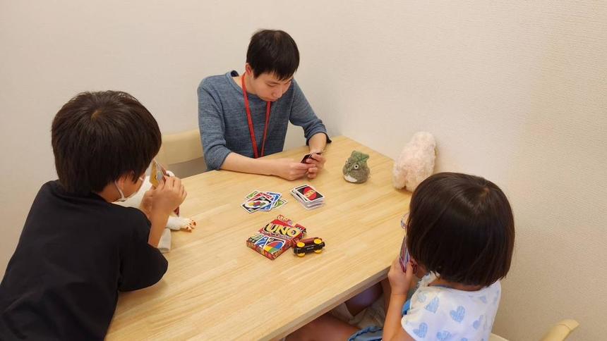 夏休み中も子どものために大活躍！ 夏休みのボランティア体験です。