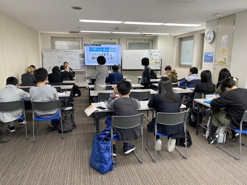 楽しいイベントだけでなく、授業も頑張っています!