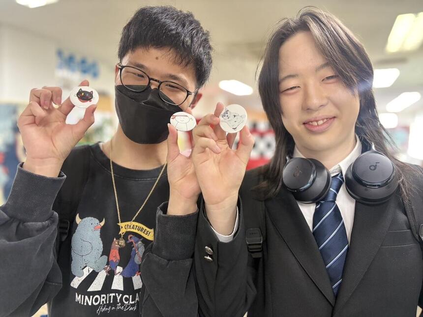 京都キャンパスの学院祭2026　～絵を描くのが好き！ オリジナル缶バッチができました！～