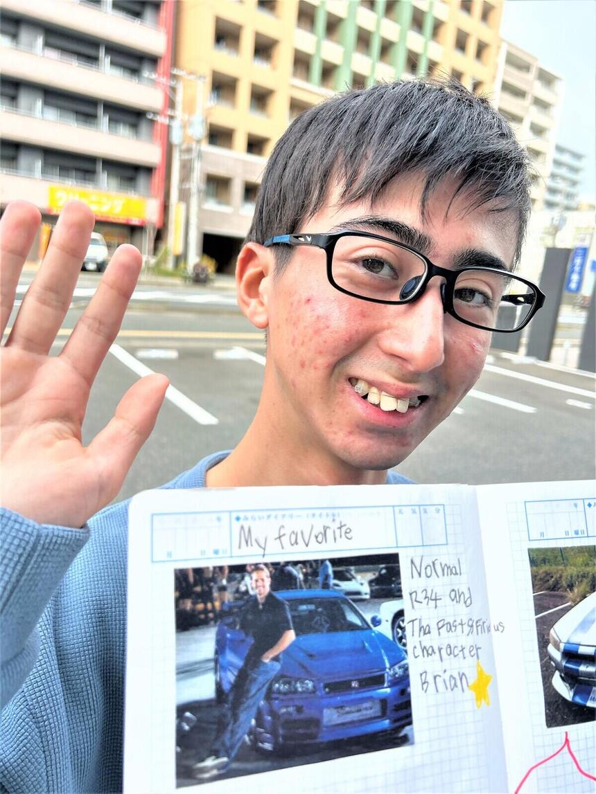 みらいノート®と２年生成長のインタビュー