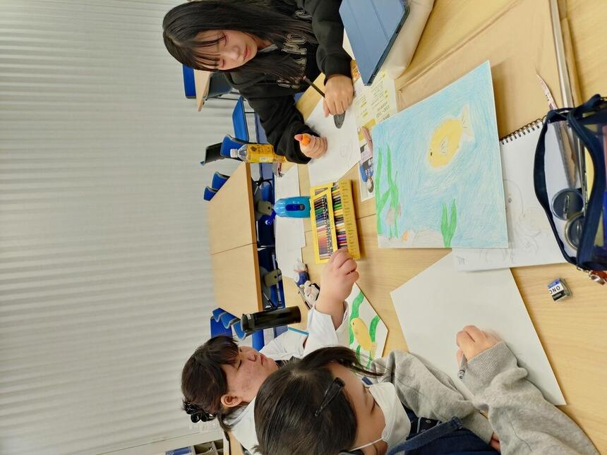 子ども福祉コースの様子