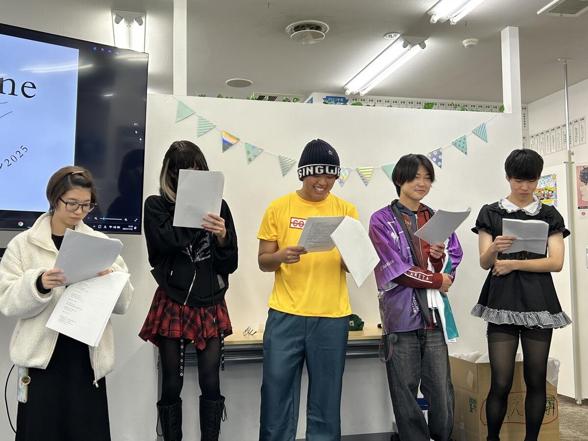 キャンパスで学院祭を開催しました