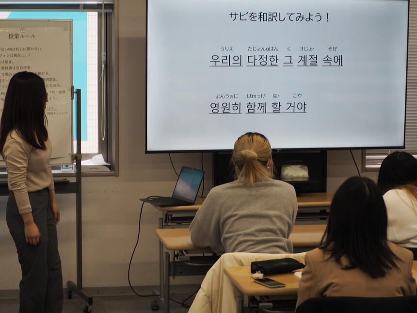 Kpop de ステップアップレッスン風景