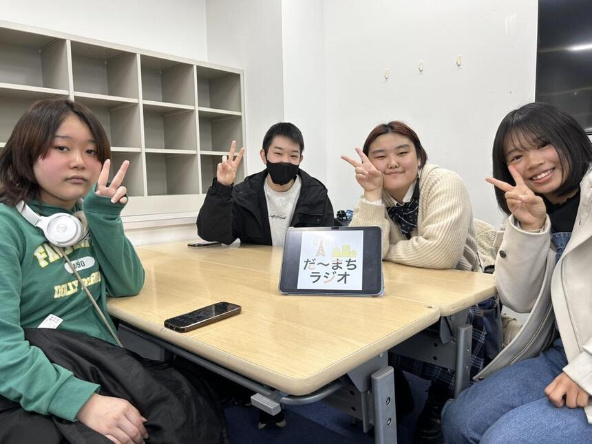 ラジオ放送終了後。全部出し切りました。