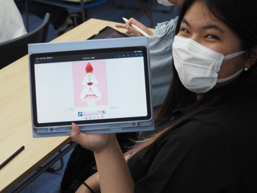 アート系のみらかけでイラスト作成