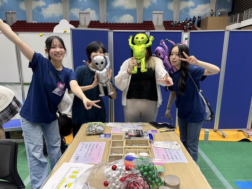 おおぞらFES2026当日の町田キャンパスの生徒の写真
