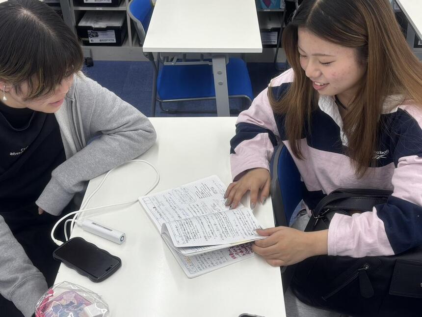 休み時間の風景