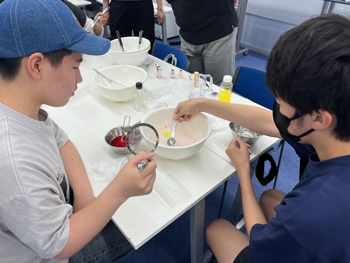 体験授業の様子