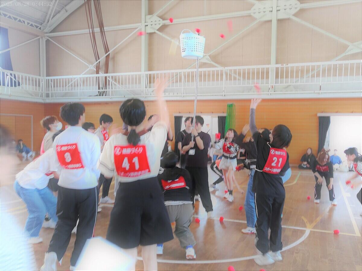 玉入れの様子