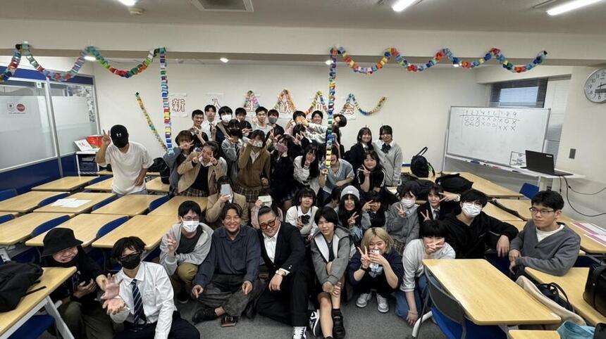 新入生歓迎会集合写真