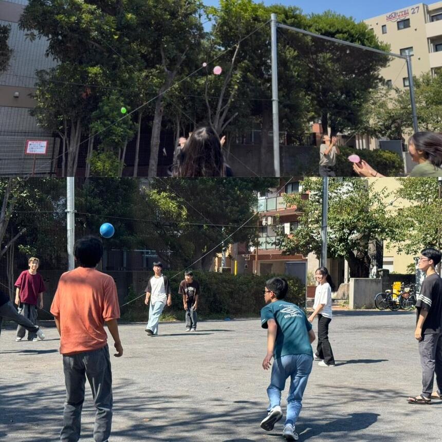 公園で楽しみながらトレーニング！