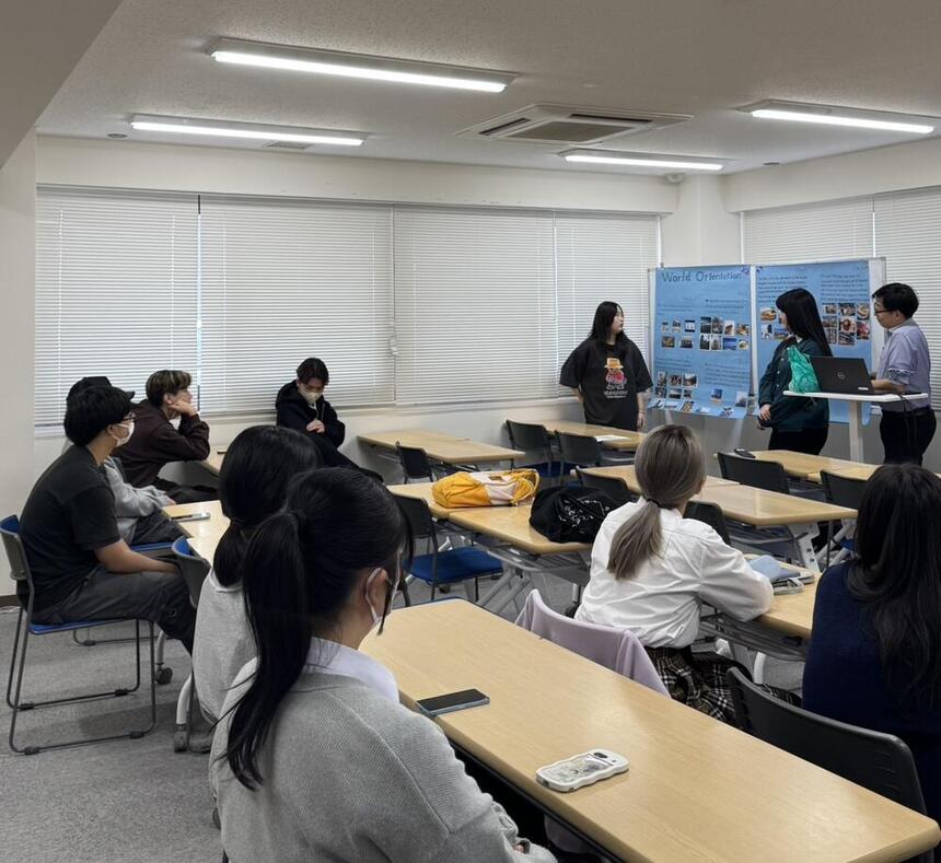 報告会での実際の様子