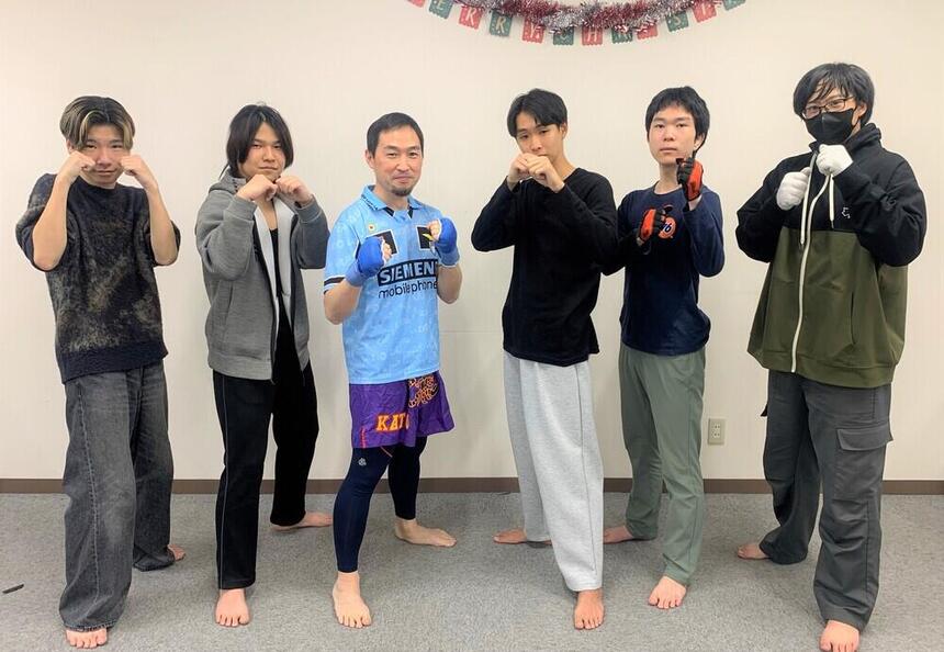 生徒の熱い挑戦！初めてのキックボクシング