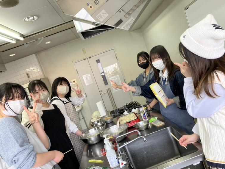 たこ焼きパーティーの様子