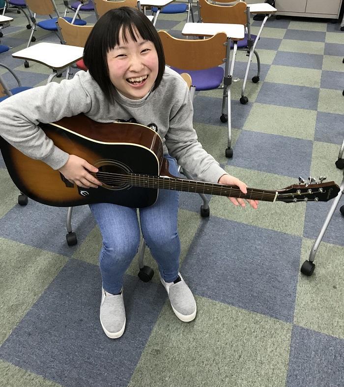 1年次生の小谷有芽花さん