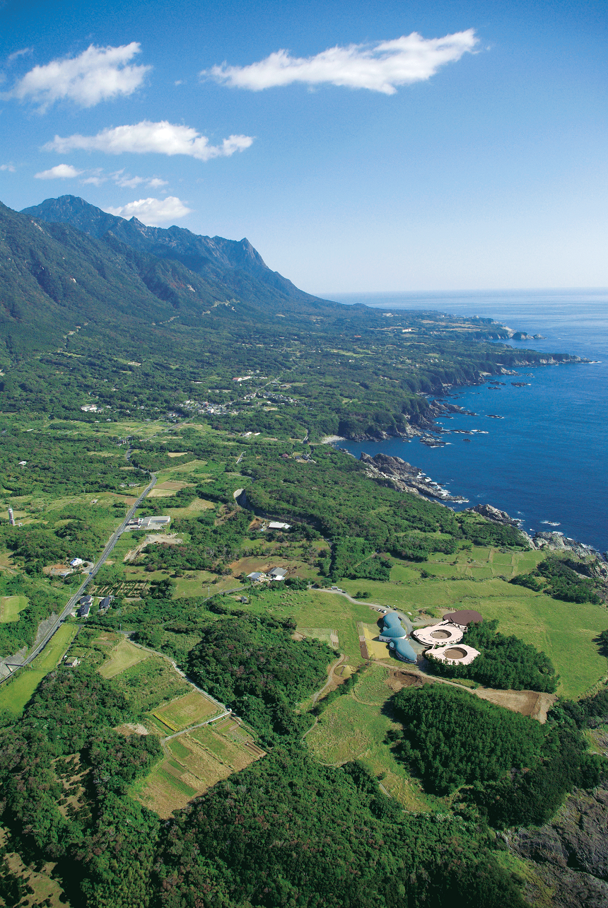 パンフレット掲載　屋久島おおぞら高校風景