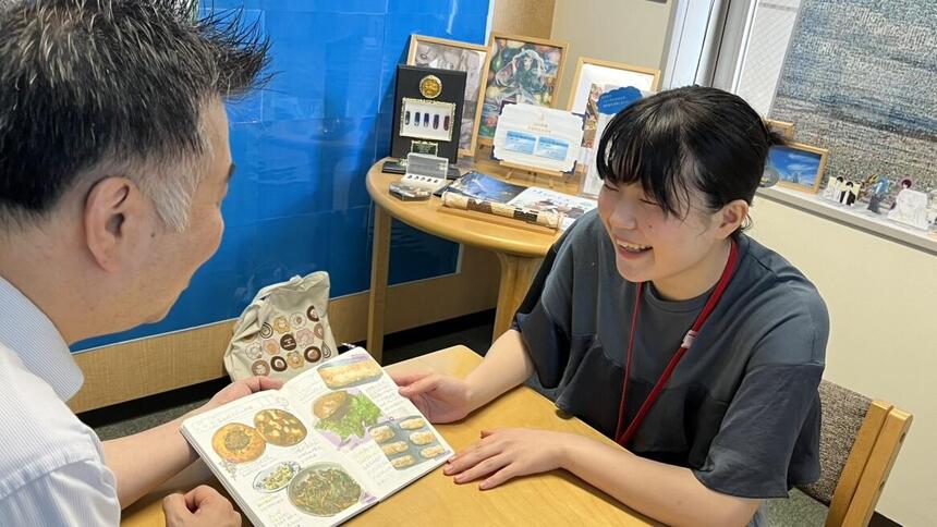 コミュニケーションをとっている様子