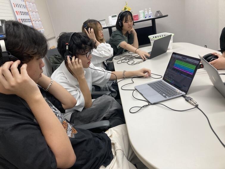 専門学校体験に参加した生徒