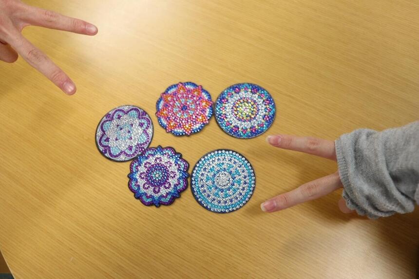 ビーズアート作品
