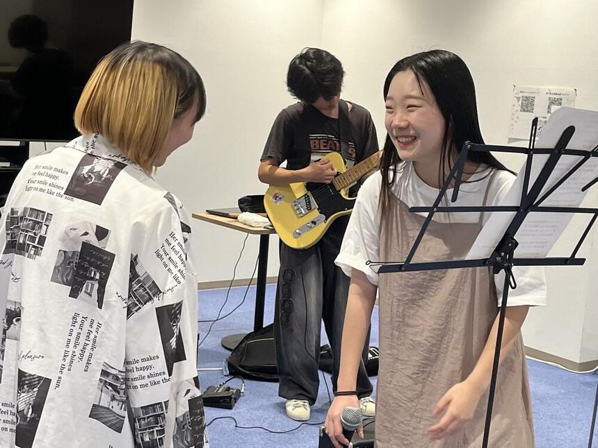 ミュージック練習中