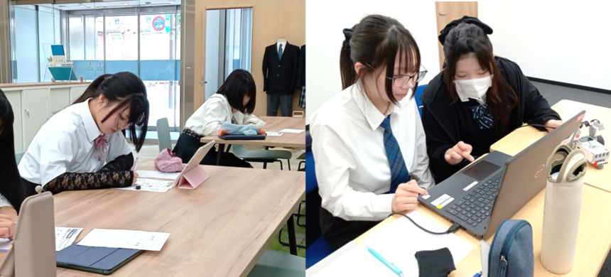 コース授業体験中