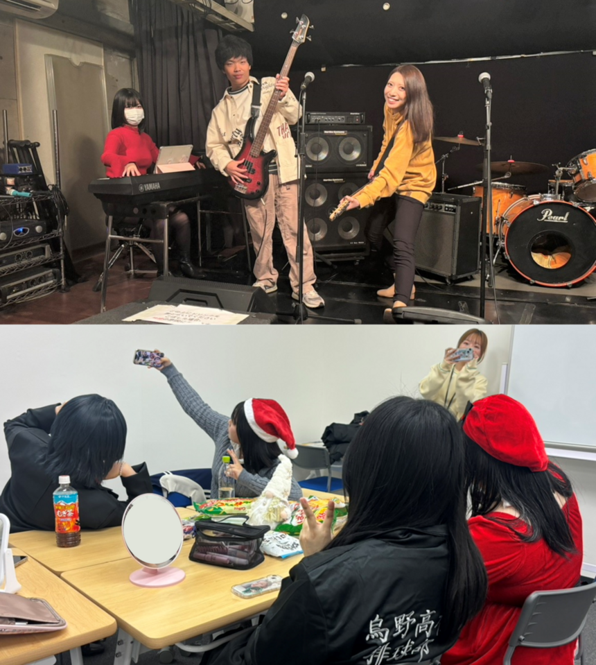 ミュージックとトータルビューティー（クリスマス会）