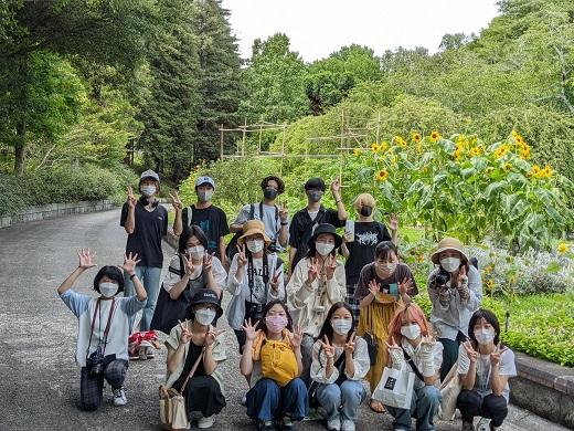 ひまわり撮影会　集合写真