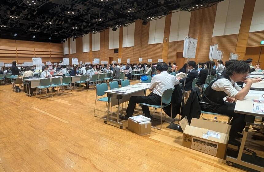 進路イベントの様子
