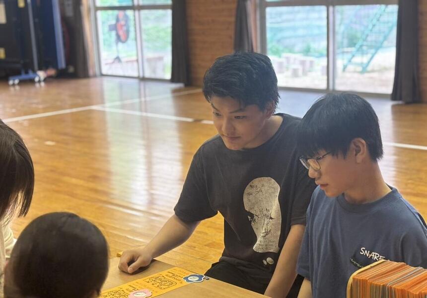 児童館実習の様子