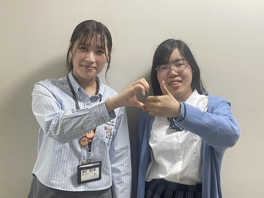 Yさんとマイコーチ®の藤田との写真です!