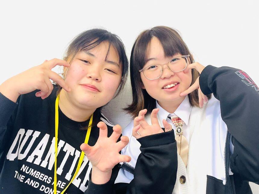 休み時間の生徒の様子