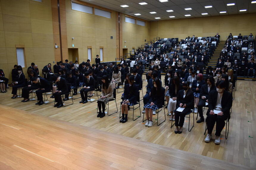 令和7年度　おおぞら高校卒業式