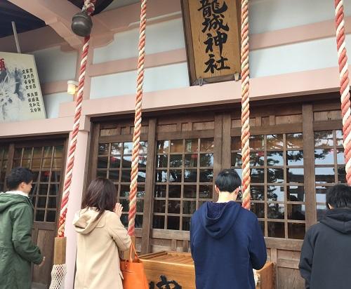 龍城神社で年末詣♪