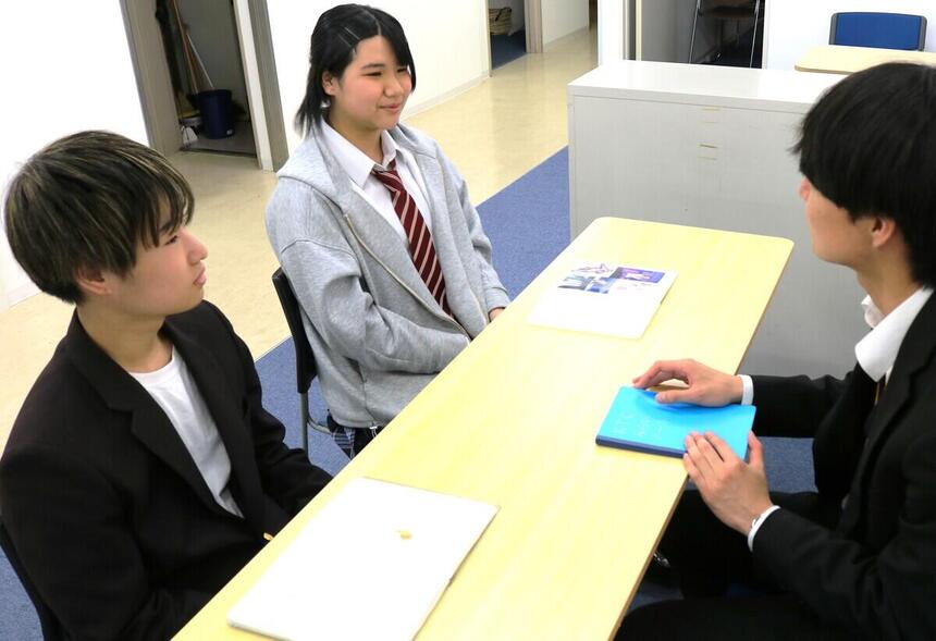 入学後1か月半の心境を新入生二人にインタビューしました！