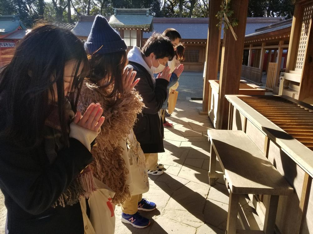 氷川神社へ参拝のルールを学びに行きました。