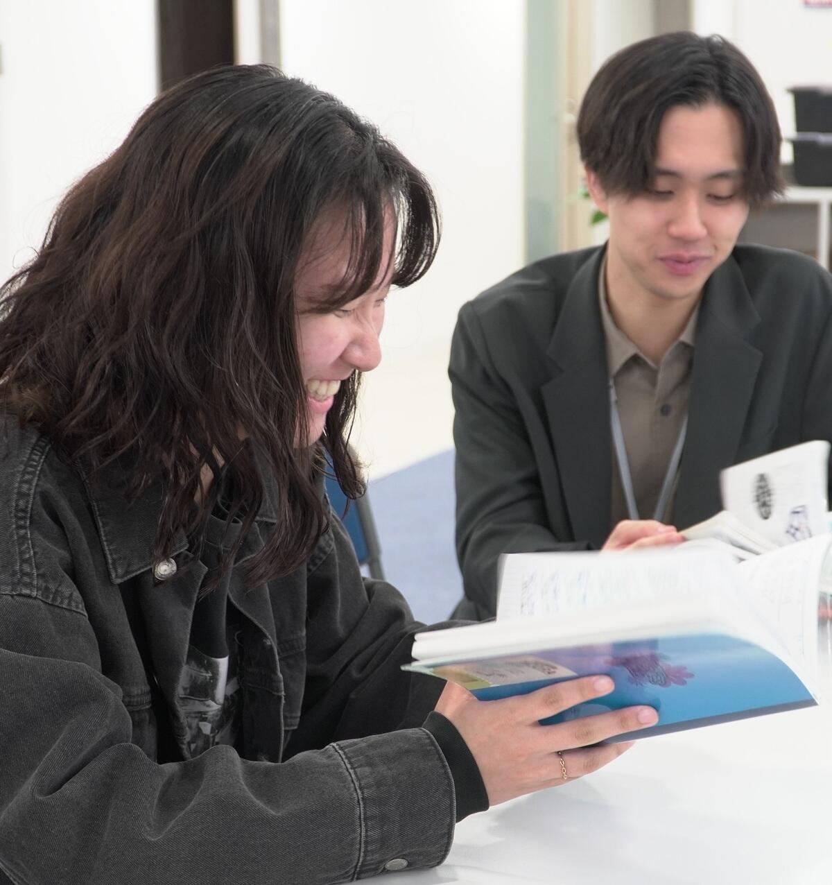 KTCみらいノートを持っている生徒