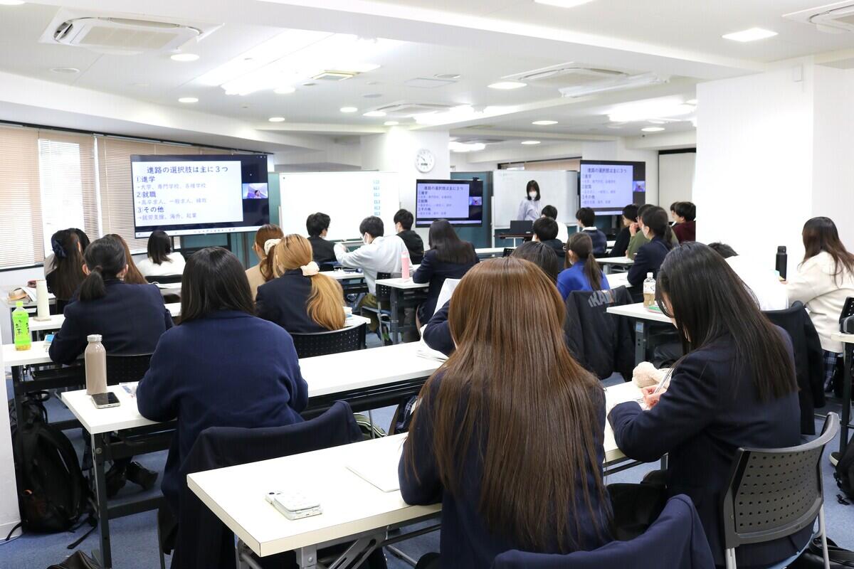 在校生向けの進路ガイダンス