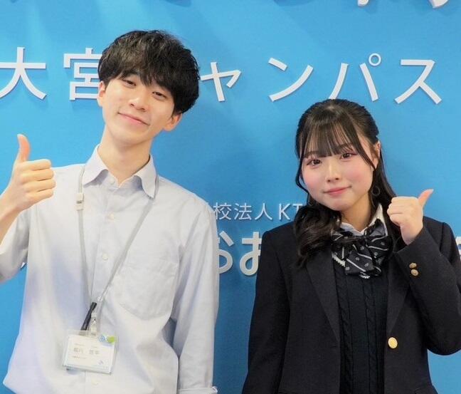 大学に合格した生徒