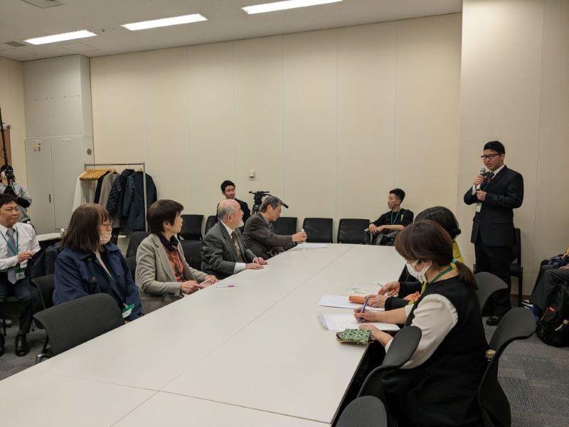 探究授業で国会議員との意見交換会に参加してきました！