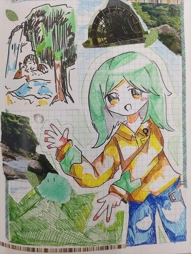 屋久島スクーリングの思い出をイラストで