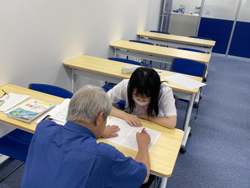 一人ひとりに合わせて、丁寧な指導♪
