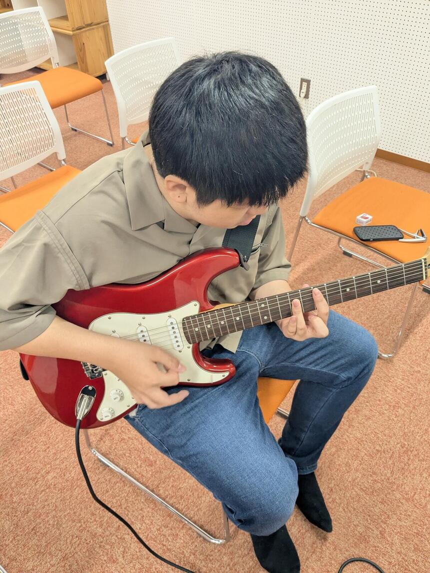 みらい架け橋レッスン時の様子