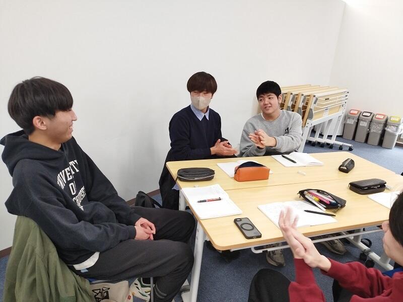 みんな楽しそう～♪実は、授業中の一コマ・・・