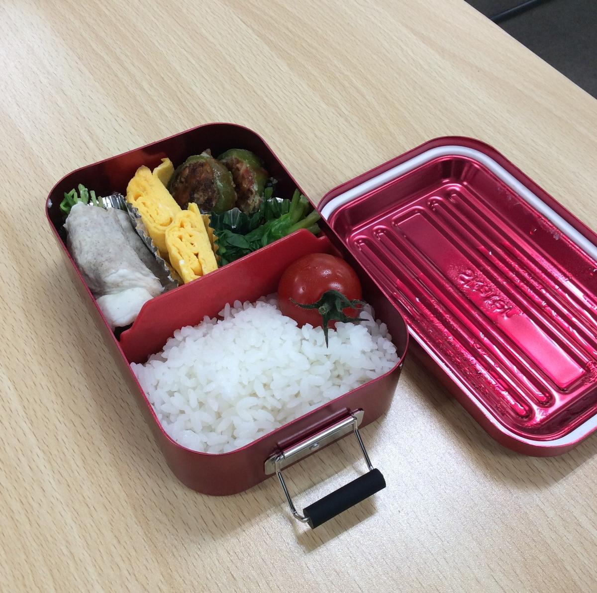 男子生徒のお弁当