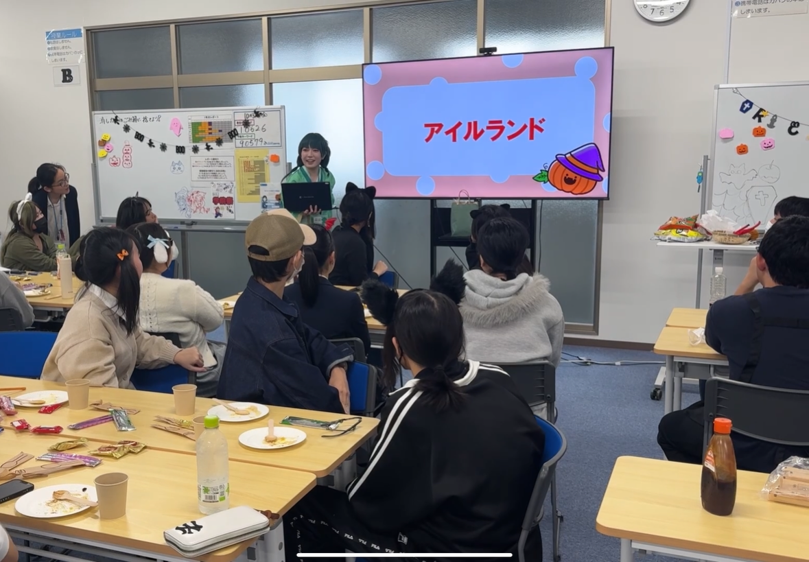 ハロウィンパーティーの様子