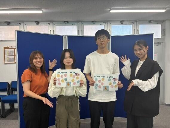 ユタへ出発前の生徒とマイコーチ®