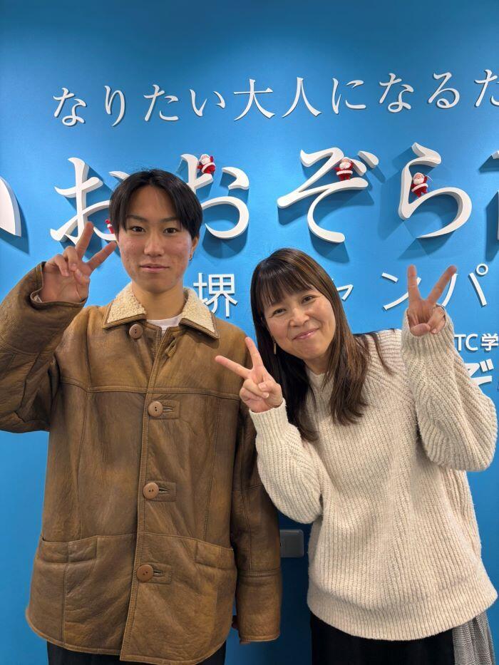 生徒とマイコーチの写真