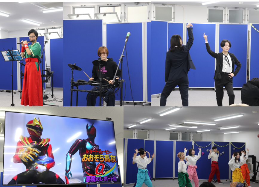 ステージ発表の様子